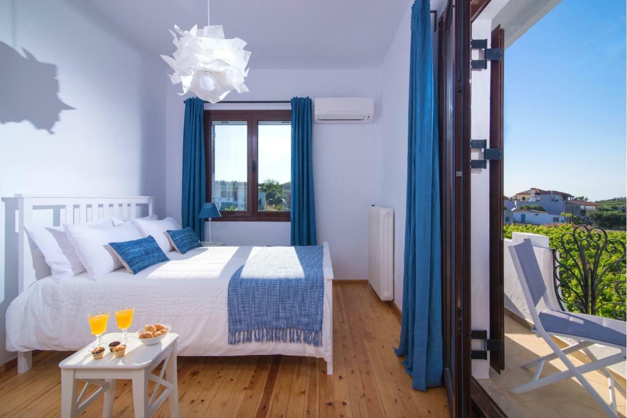 Luxury Villa Rosita W Heated Pool - Nature And Relax Epano Vathia Exterior foto